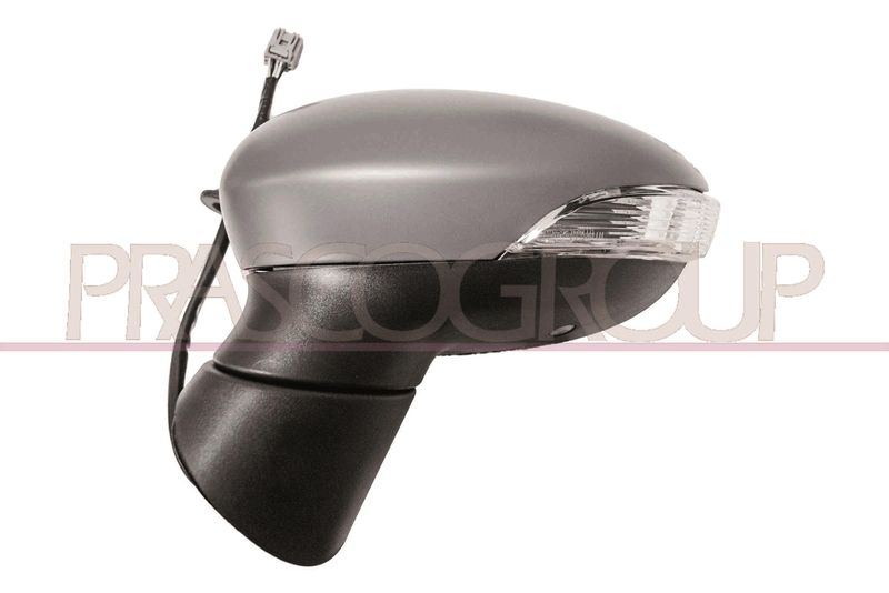 RETROVISORE SX-ELETT-TERMICO-CON PRIMER-CHIUDIBILE-CON FANALE-CON LUCE CORTESIA-ASFERICO-10H10P FORD FIESTA MK VI Mod 01/13 04/17