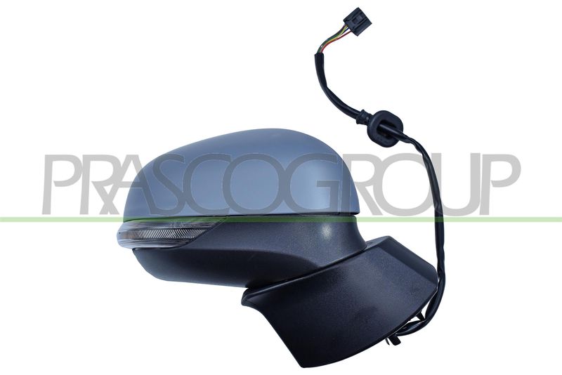 RETROVISORE DX-ELETT-CON PRIMER-TERMICO-CON FANALE-CONVESSO-6 PINS FORD FIESTA MK VII VIGNALE Mod 05/17 08/21