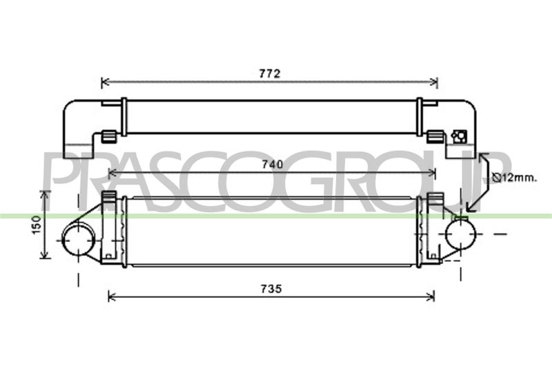 PRASCO Intercooler FD426N002