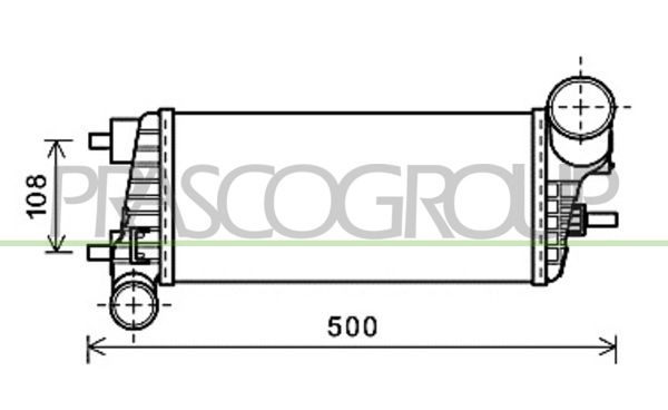 PRASCO Intercooler FD428N001