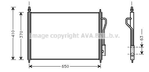 PRASCO Condensatore, Climatizzatore FD5268