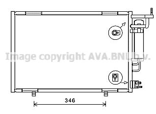 PRASCO Condensatore, Climatizzatore FD5583D
