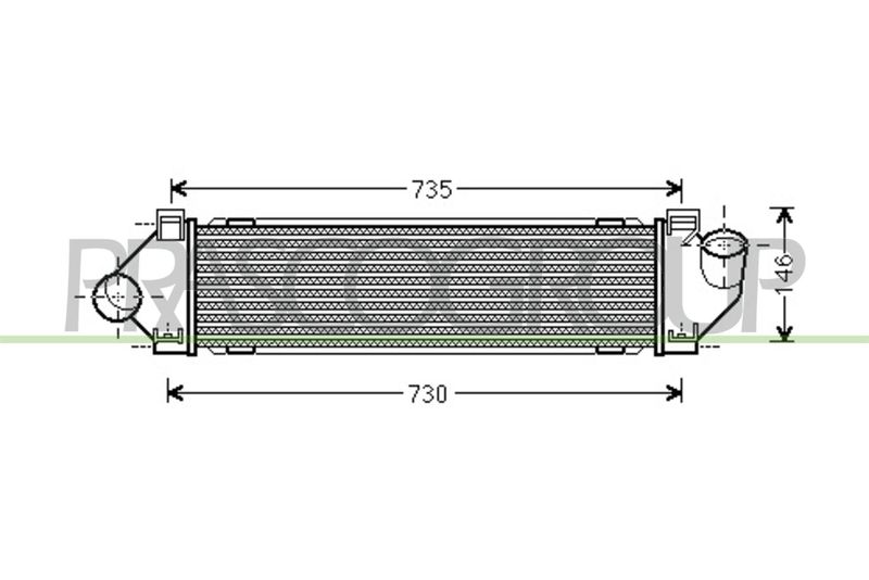 PRASCO Intercooler FD730N003
