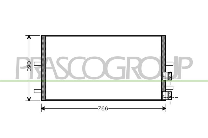 PRASCO Condensatore, Climatizzatore FD912C001