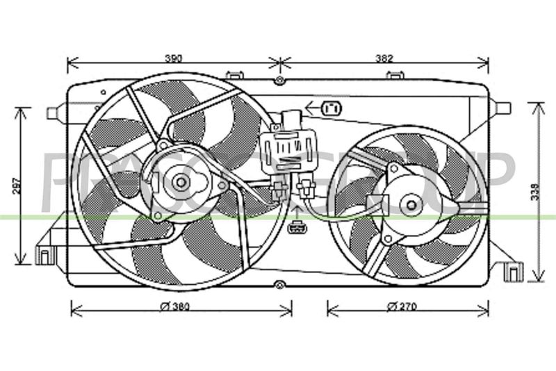 PRASCO Ventola, Raffreddamento motore FD912F001