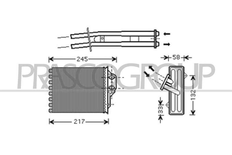 RISCALDATORE FORD KA Mod 01/08 01/16