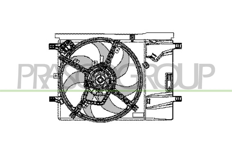 PRASCO Ventola, Raffreddamento motore FT342F006