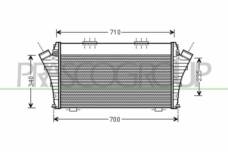 PRASCO Intercooler FT520N001