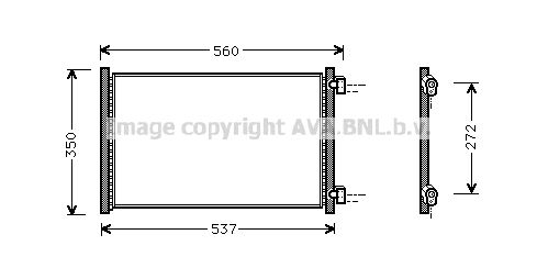 PRASCO Condensatore, Climatizzatore FT5214