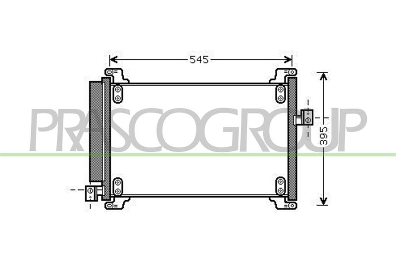 PRASCO Condensatore, Climatizzatore FT717C001