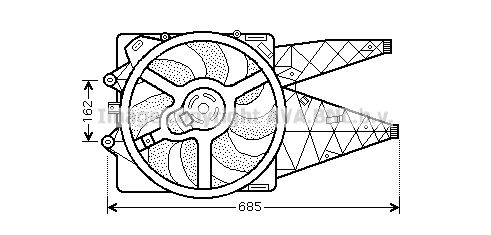 PRASCO Ventola, Raffreddamento motore FT7531