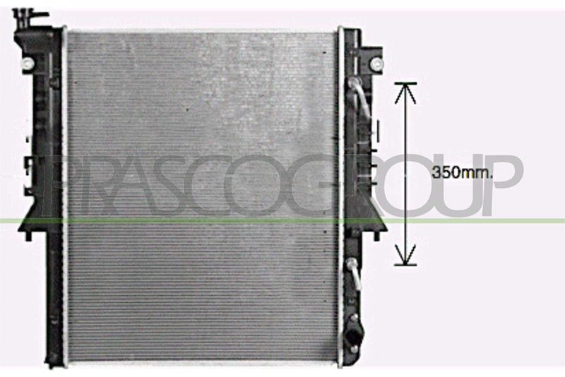 PRASCO Radiatore, Raffreddamento motore FT824R002