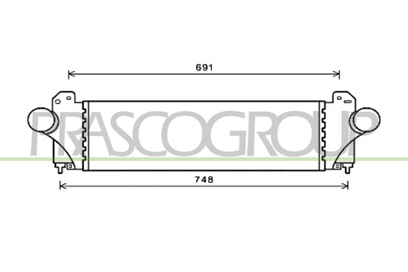 PRASCO Intercooler FT929N001