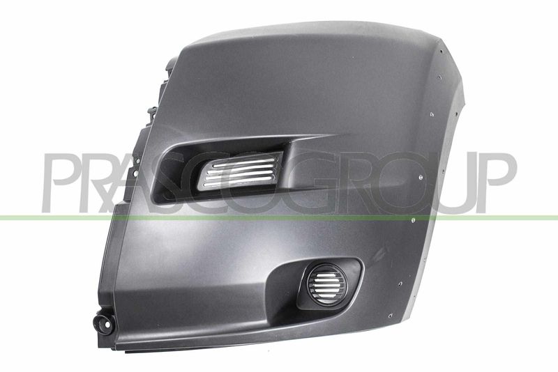 CANTONALE SX PARAURTI ANT-GRIGIO SCURO-GOFFRATO-CON FORI PARAFANGHINI CITROEN JUMPER Mod 01/06 06/14