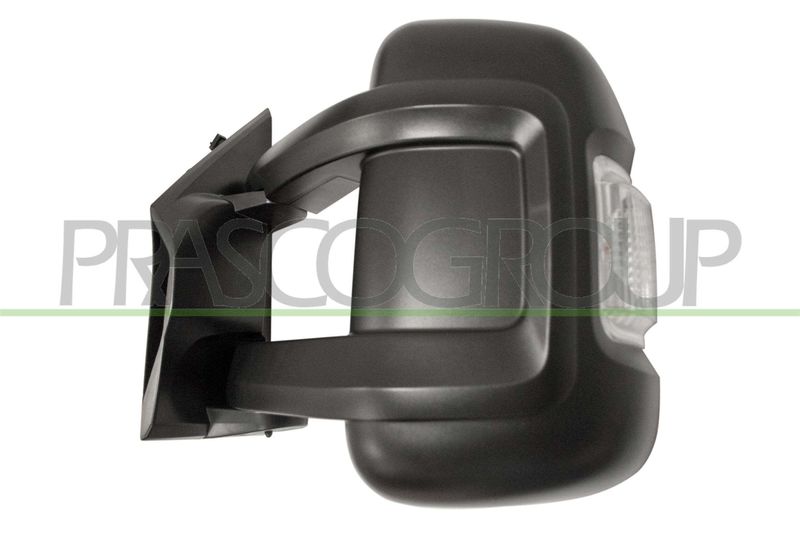 RETROVISORE SX-MANUALE-NERO-CON FANALE BIANCO-CON SONDA-CONVESSO-BRACCIO LUNGO-4 PINS CITROEN JUMPER Mod 07/14 10/23