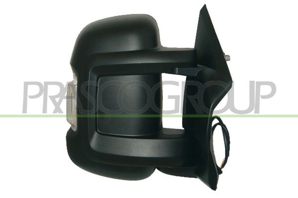 RETROVISORE DX-ELETT-NERO-TERMICO-CON FANALE-BRACCIO CORTO-LAMPADINA 5W CITROEN JUMPER Mod 07/14 10/23