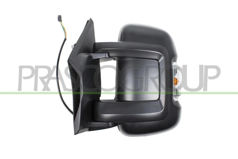 RETROVISORE SX-ELETT-NERO-TERMICO-CON FANALE-BRACCIO CORTO-LAMPADINA 16W-8 PINS CITROEN JUMPER Mod 07/14 10/23