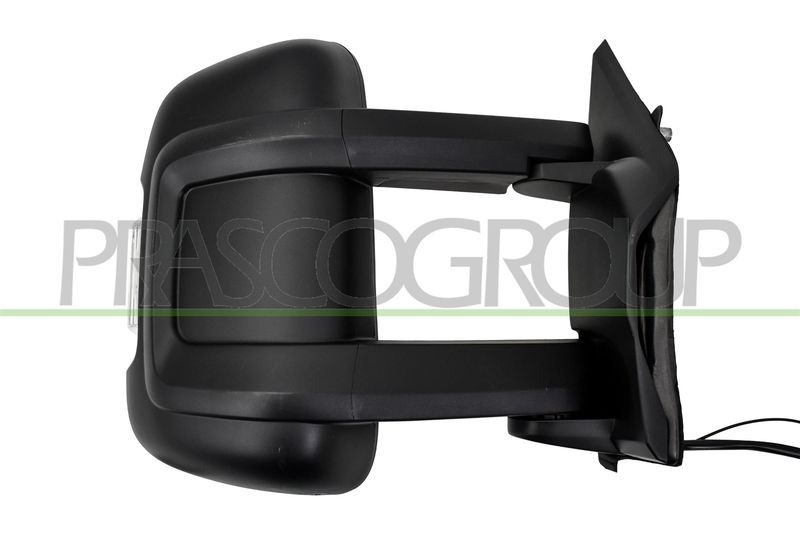 RETROVISORE DX ELETT-NERO-TERMICO-CON FANALE-CON ANTENNA RADIO-LAMPADINA 5W-BRACCIO LUNGO-CONVESSO-9 PIN CITROEN JUMPER Mod 07/14 10/23