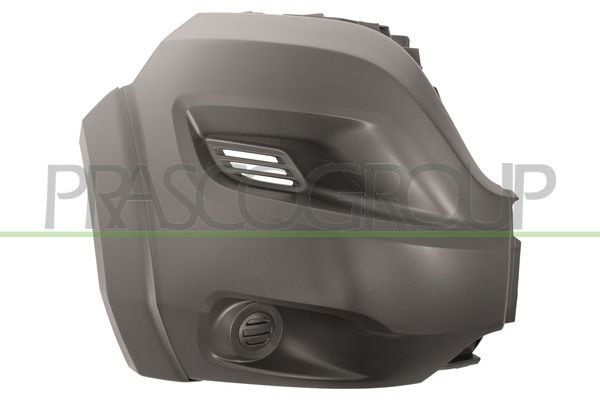 CANTONALE DX PARAURTI ANT-GRIGIO-CON TAPPO COPRI GANCIO MOD PASSO MEDIO/LUNGO CITROEN JUMPER Mod 07/14 10/23