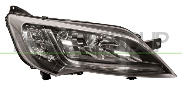 PROIETTORE DX H7+H7-ELETT-CON MOTORE-NERO CITROEN JUMPER Mod 07/14 10/23