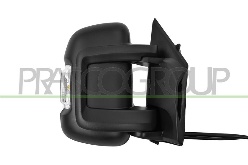 RETROVISORE DX-ELETT-NERO-TERMICO-CHIUDIBILE-CON FANALE-LAMPADINA 16W-CON BLIS-BRACCIO CORTO-CONVESSO-12 PINS CITROEN JUMPER Mod 07/14 10/23