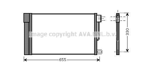 PRASCO Condensatore, Climatizzatore FTA5314D