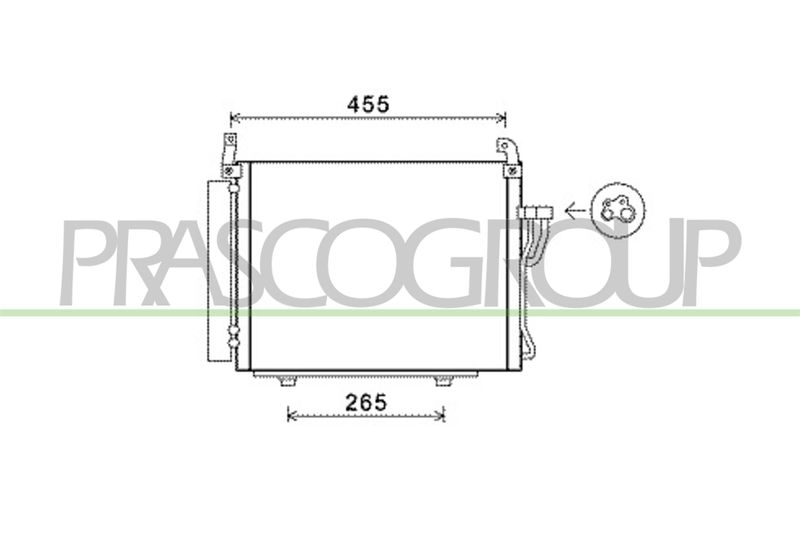 PRASCO Condensatore, Climatizzatore HN002C002