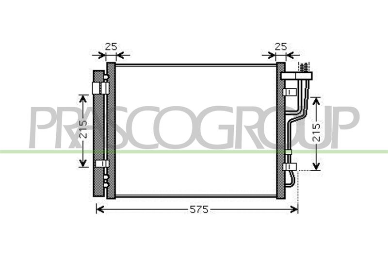 PRASCO Condensatore, Climatizzatore HN040C002