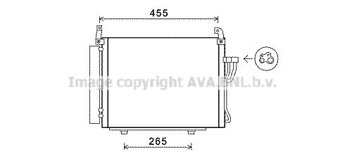 PRASCO Condensatore, Climatizzatore HY5245D