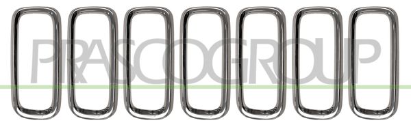 PRASCO Kit modanature decorative/ protettive, Griglia radiatore JE1002206