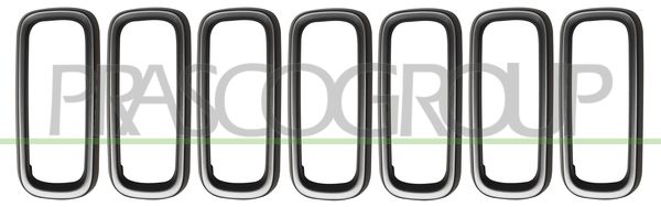 PRASCO Kit modanature decorative/ protettive, Griglia radiatore JE1002226
