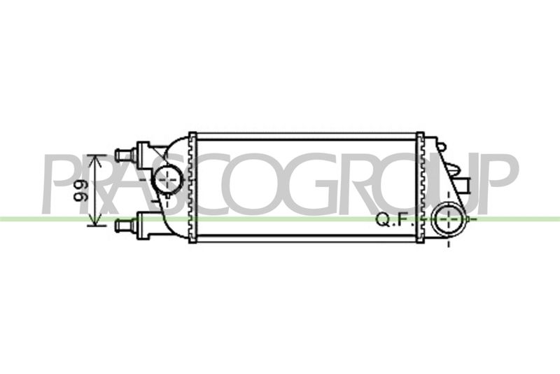 PRASCO Intercooler LA004N001