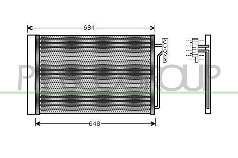 PRASCO Condensatore, Climatizzatore LR790C001