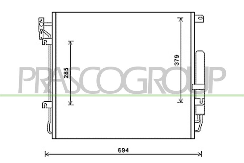 PRASCO Condensatore, Climatizzatore LR864C001