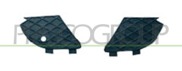 PRASCO Griglia di ventilazione, Paraurti ME0372123