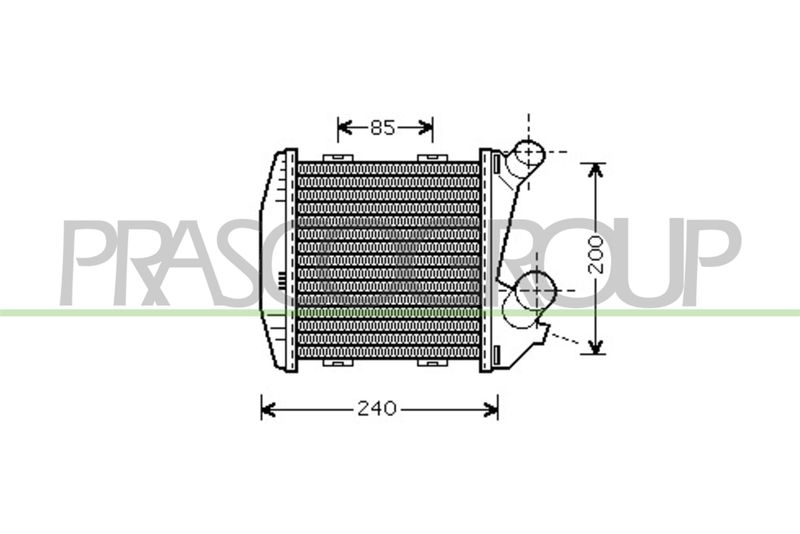 PRASCO Intercooler ME302N002