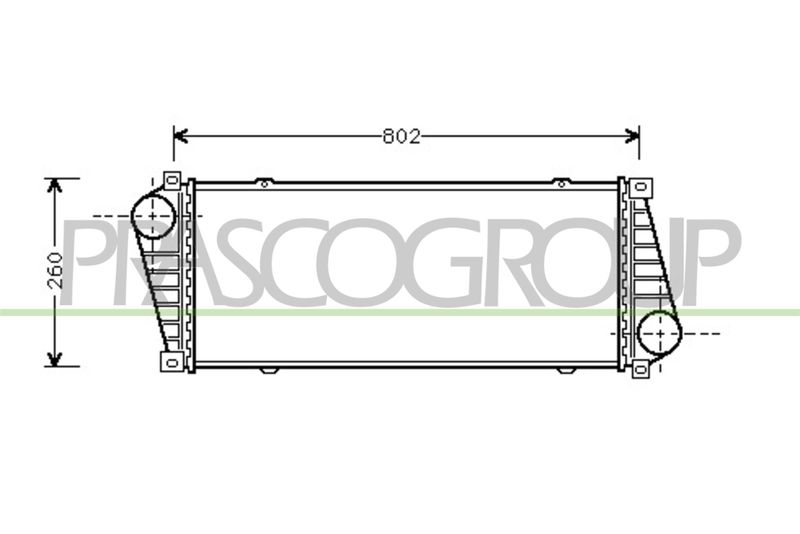 PRASCO Intercooler ME915N001