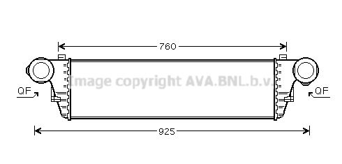 PRASCO Intercooler MSA4297