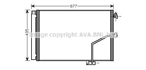 PRASCO Condensatore, Climatizzatore MSA5450D