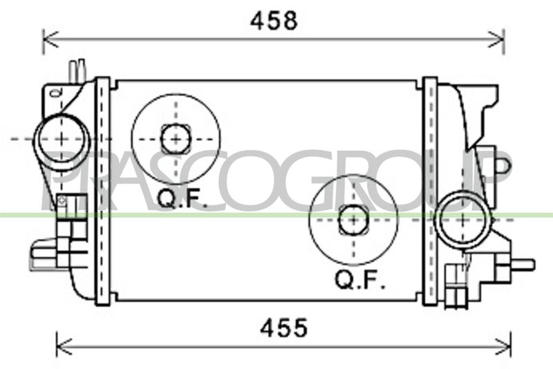 PRASCO Intercooler OP354N001