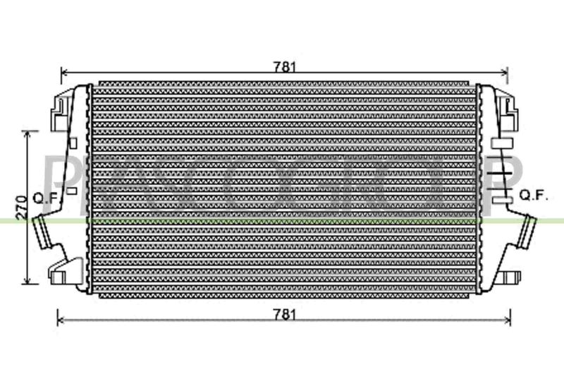 PRASCO Intercooler OP414N002