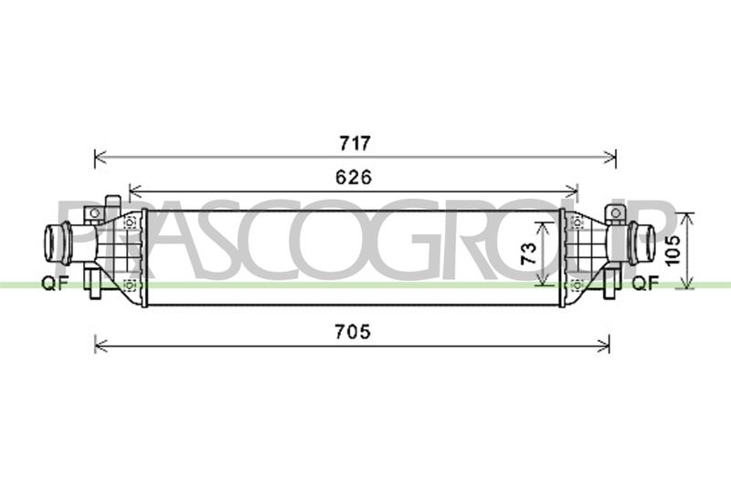 PRASCO Intercooler OP700N002