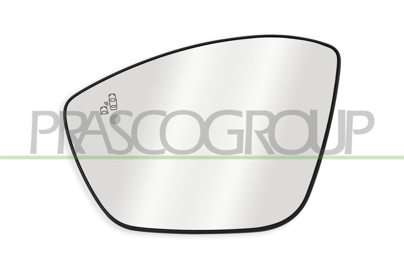 PIASTRA SPECCHIO SX-TERMICA-CON BLIS-CONVESSA CITROEN DS3 CROSSBACK Mod 01/19 -