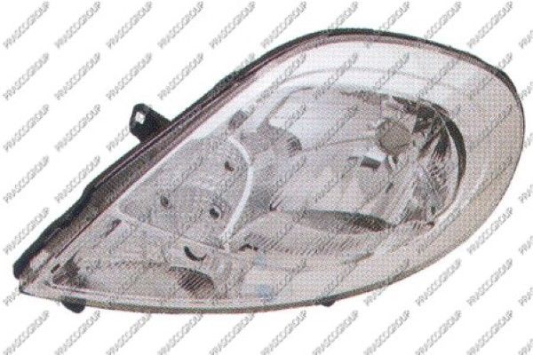 PROIETTORE SX H4-ELETT-CON MOTORE-FANALE BIANCO NISSAN PRIMASTAR Mod 01/07 12/15