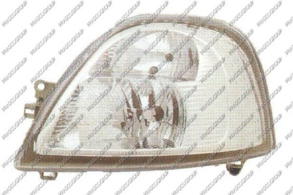 PROIETTORE DX H1+H7-ELETT-CON MOTORE NISSAN INTERSTAR Mod 02/03 01/06