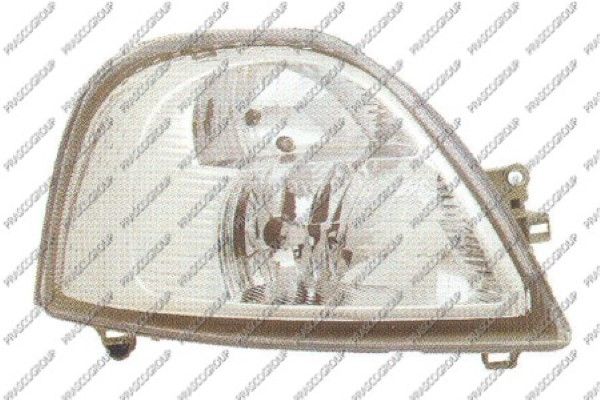 PROIETTORE SX H1+H7-ELETT-CON MOTORE NISSAN INTERSTAR Mod 02/03 01/06
