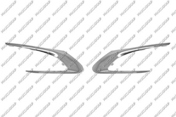 PRASCO Griglia di ventilazione, Paraurti PG4281243