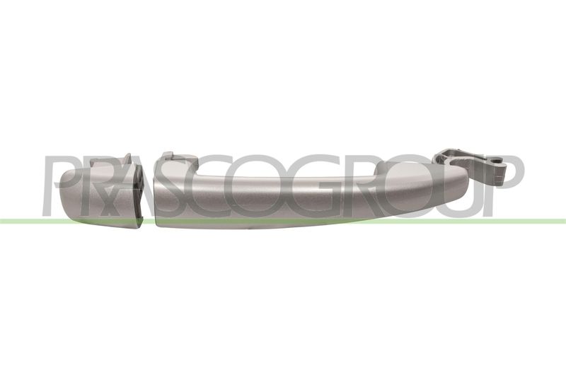 MANIGLIA ANT DX/SX+POST DX/SX-ESTERNA-ARGENTO-SENZA FORO NOTTOLINO CITROEN C3 Mod 06/13 08/16
