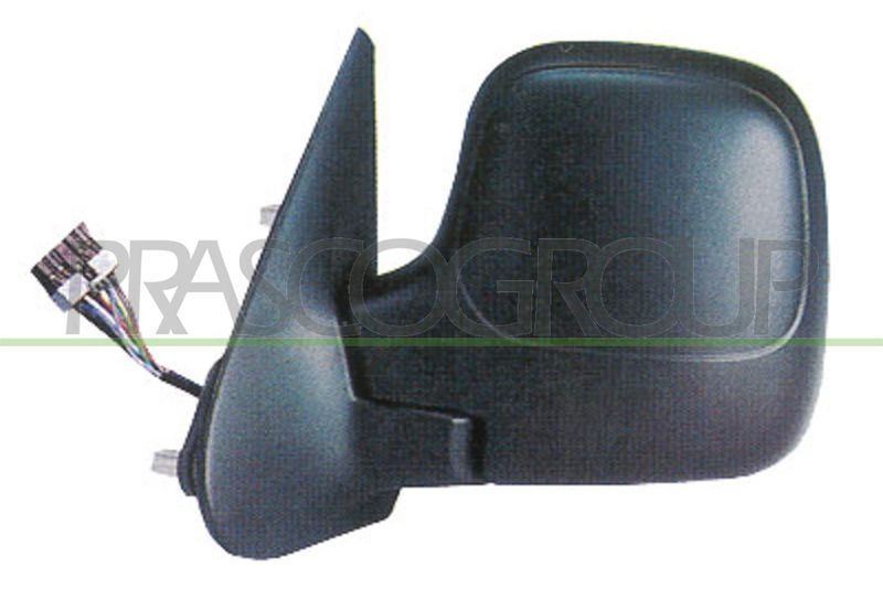 RETROVISORE SX-ELETT-NERO-TERMICO-CONVESSO-5 PINS CITROEN BERLINGO Mod 10/96 12/02