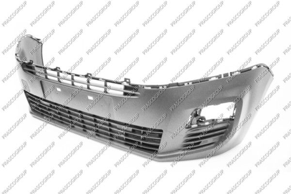 PARAURTI ANT-INF-NERO-GOFFRATO-CON TAPPO COPRI GANCIO-CON TRACCE PDC E PARK ASSIST MOD VAN CITROEN BERLINGO Mod 03/18 -